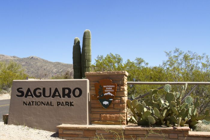 Saguaro National Park Entrance