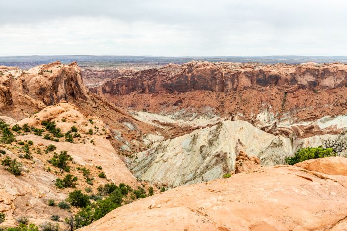 Overlook of Upheaval Dome
