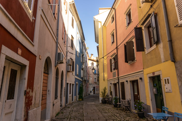 Side streets of Piran