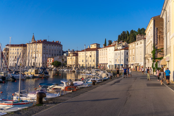 Strolling around Piran