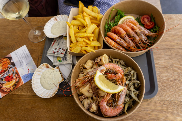 Lunch at Ribja kantin'ca PORTO