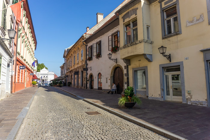 Quiet streets of Ptuj