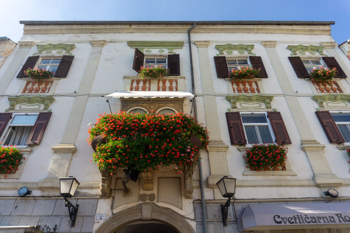 An example of Ptuj's lovely architecture