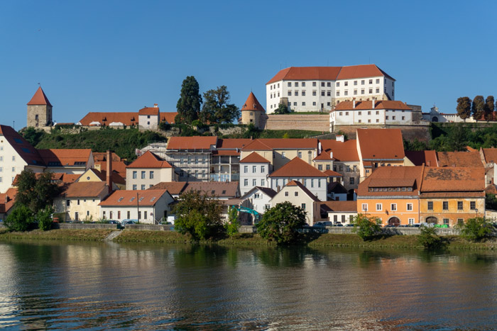 Ptuj from across the River Drava