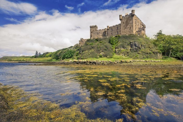 Dunvegan castle on the Isle of Skye