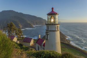 Heceta Head Lighthouse on the Oregon Coast