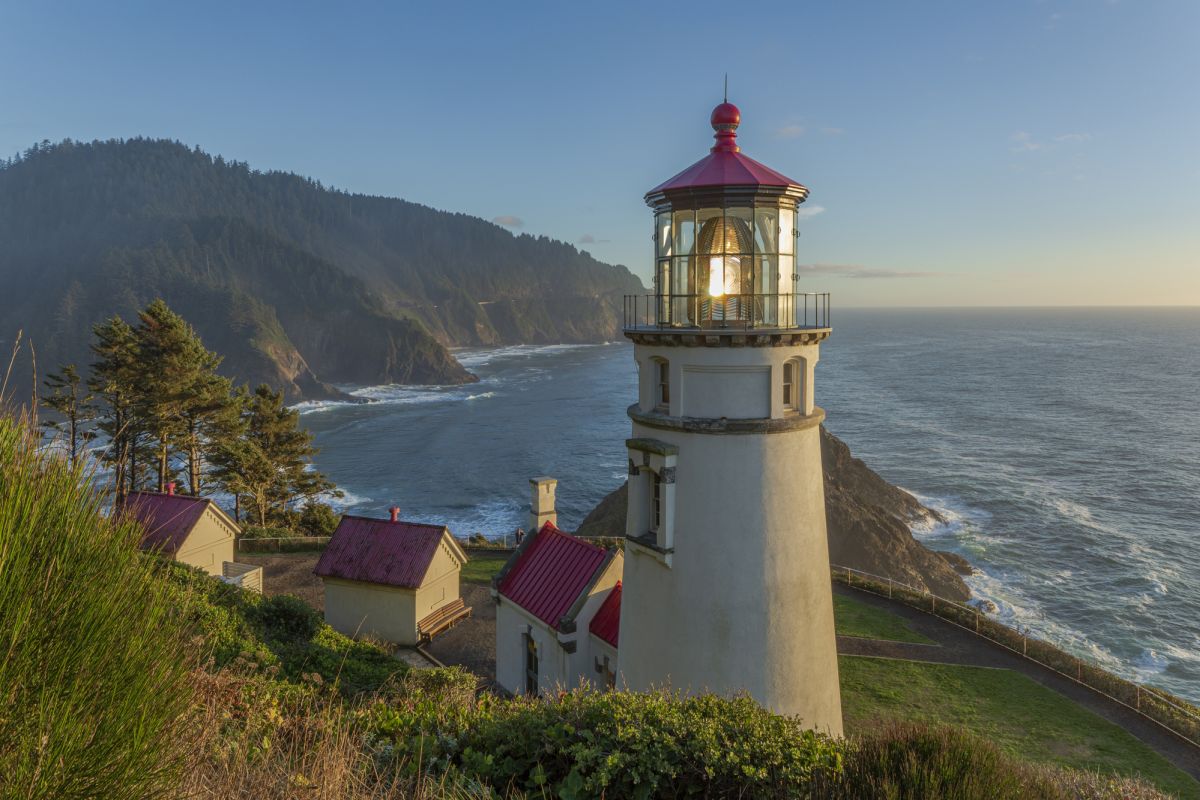 Heceta Head Lighthouse on the Oregon Coast
