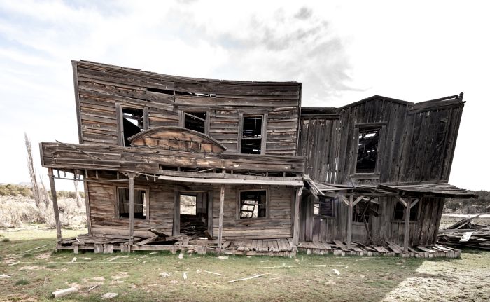 Old saloon in Kanab, Utah