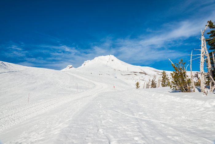 Skiing in Mt Hood