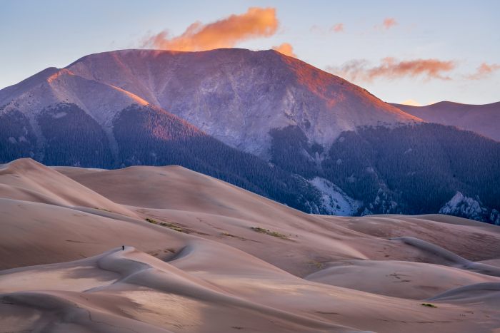 Great Sand Dunes National Park at dawn