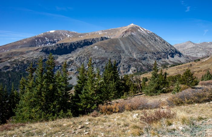 Fall view of Hoosier Pass