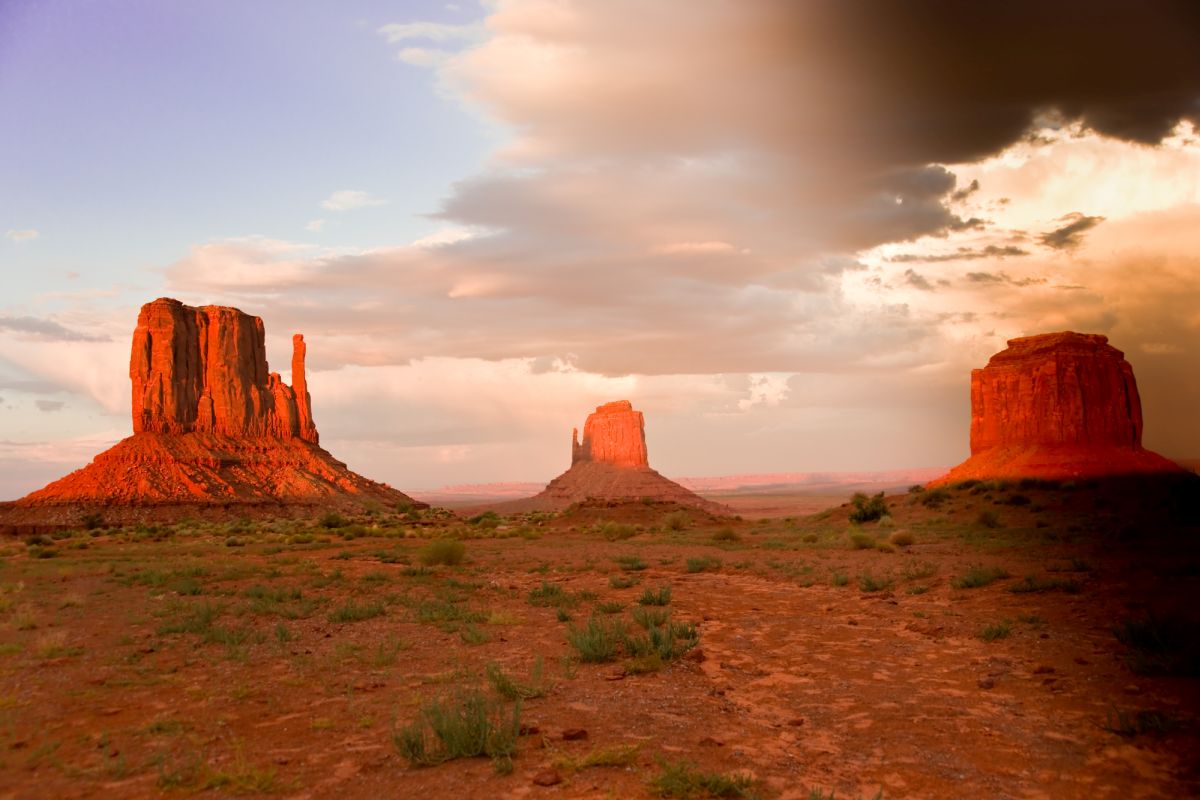 Monument Valley at Sunset