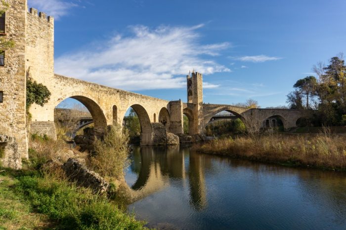 Beautiful Besalu in Catalonia