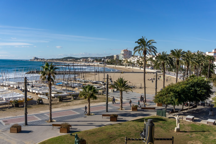 Promenade in Sitges