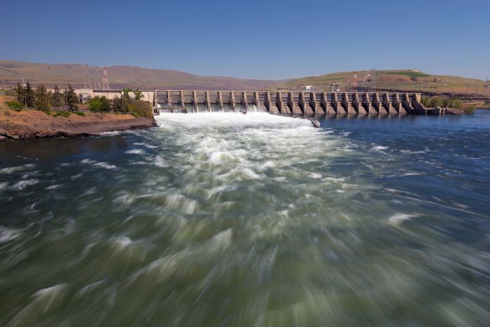 The Dalles Dam near the Maryhill Museum of Art