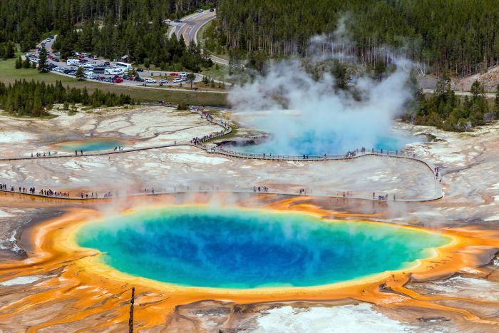 Grand Prismatic Hot Spring