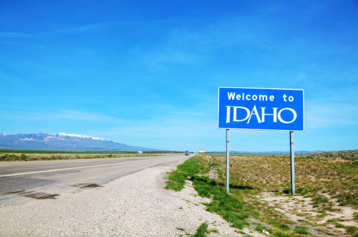 Welcome to Idaho!
