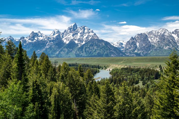 Snake River Overlook in Grand Teton