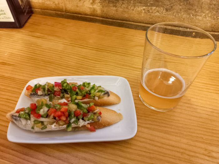 Pintxos & Cider from Bar Txepetxa
