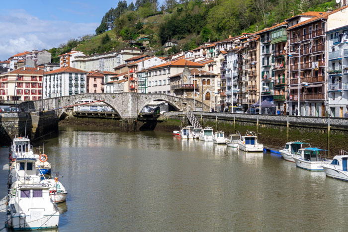 Village of Ondarroa in Basque Country