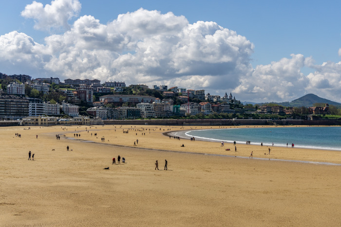 Enjoying La Concha Promenade