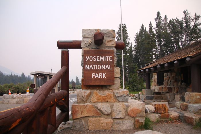 Yosemite National Park Entrance Sign