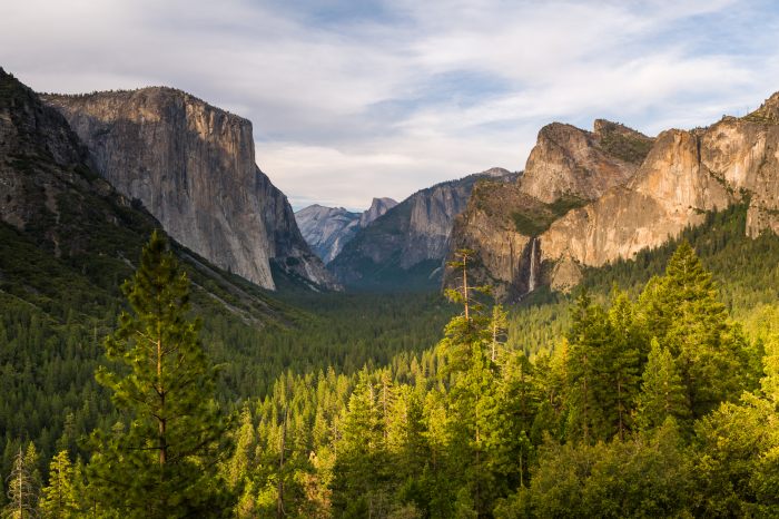 Tunnel View at Yosemite National Park