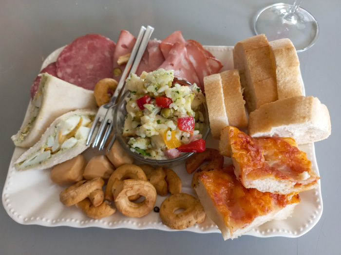 Apertivo Plate in Italy