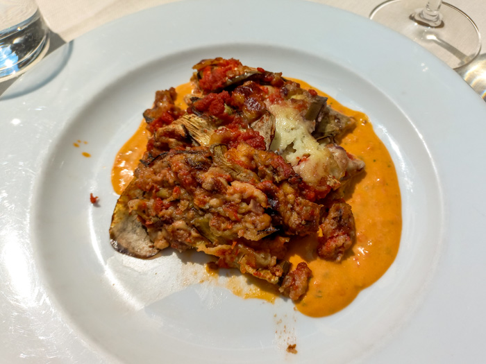 Eggplant Parmigiana @ Circolino Citta Alta