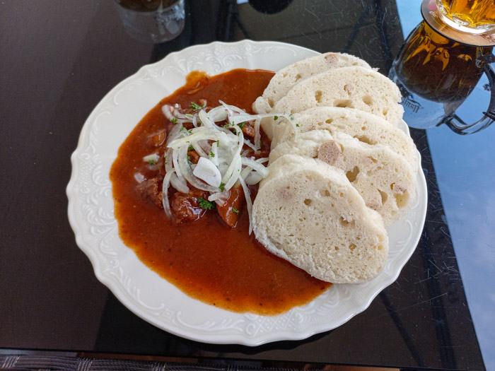Czech Gulash @ Restaurace Sklipek