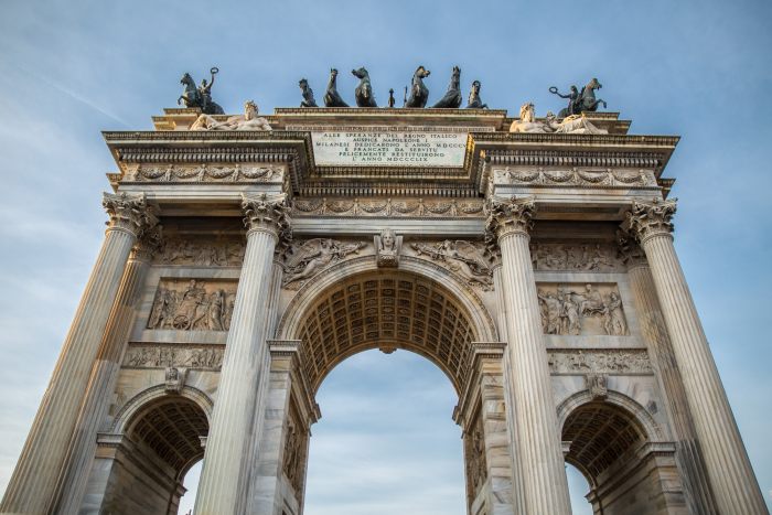 Arch of Peace in Sempione Park