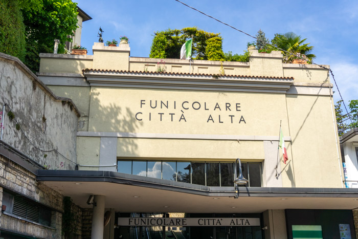 Funicular Citta Alta Station