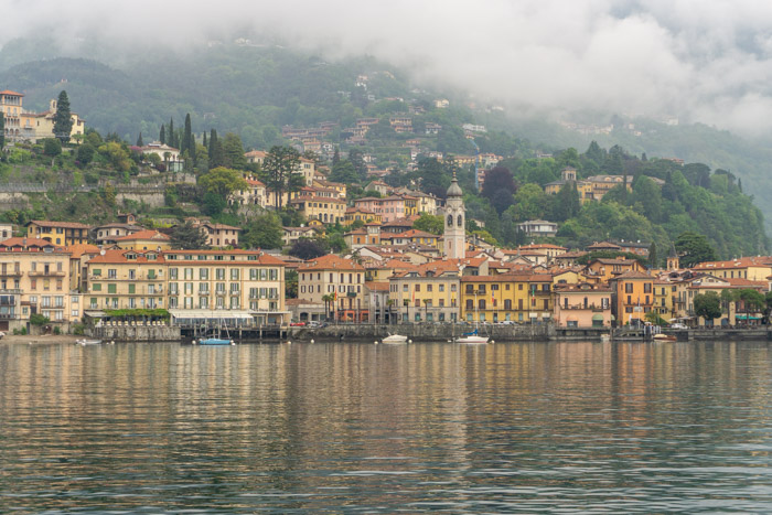 Arriving in Menaggio