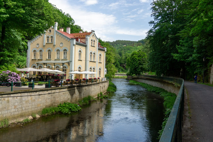 Strolling along the Tepla River
