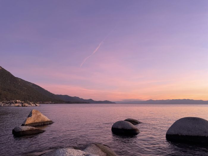Hidden Beach in Tahoe