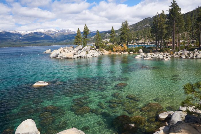 Clear waters of Sand Harbor