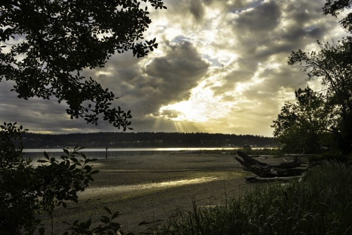 Sunset on Vashon Island