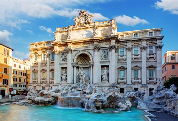 The Trevi Fountain