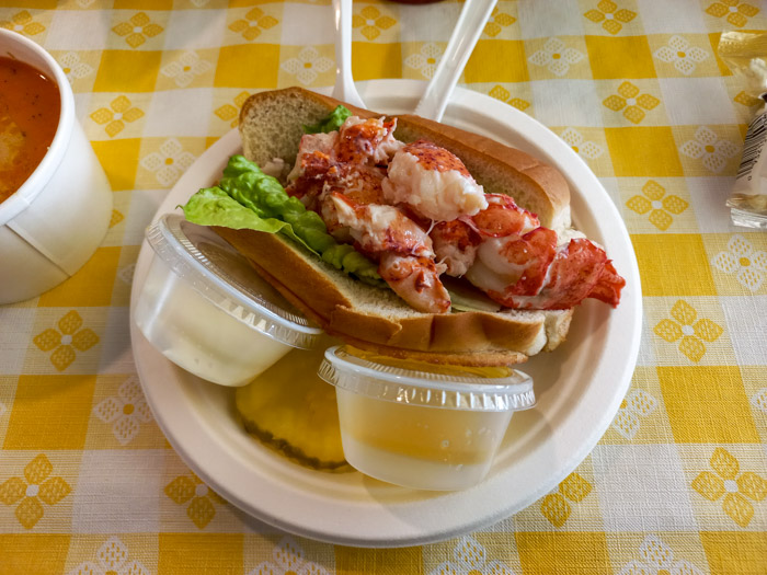 Lobster Roll in Portsmouth, New Hampshire