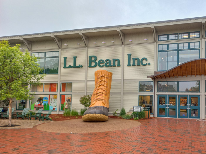 LL Bean Store in Freeport