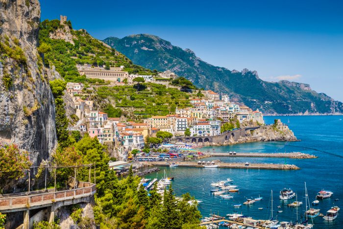 The town of Amalfi