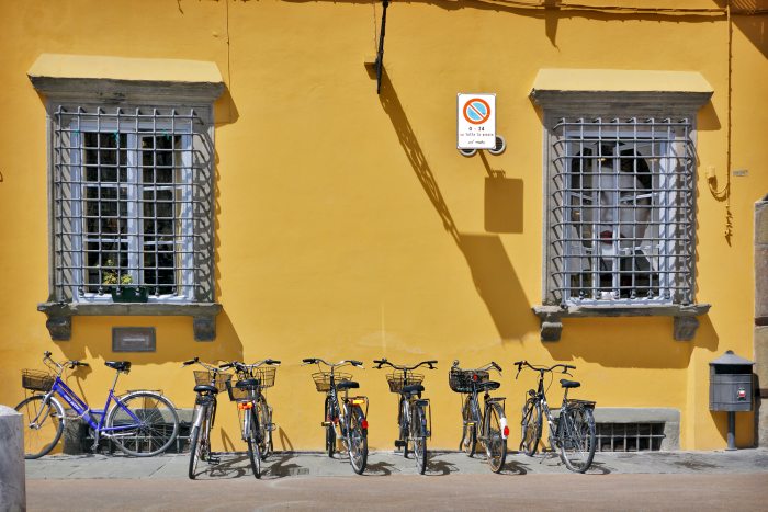 Bikes in Lucca