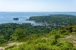 Camden Harbor from Mount Battie