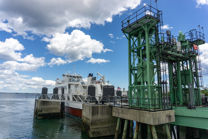 Ferries departing Rockland Harbor