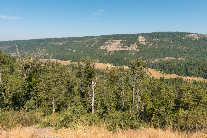 Emigrant Gap in the Sierra Nevada Mountains, California