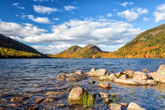 Jordan Pond in Acadia National Park
