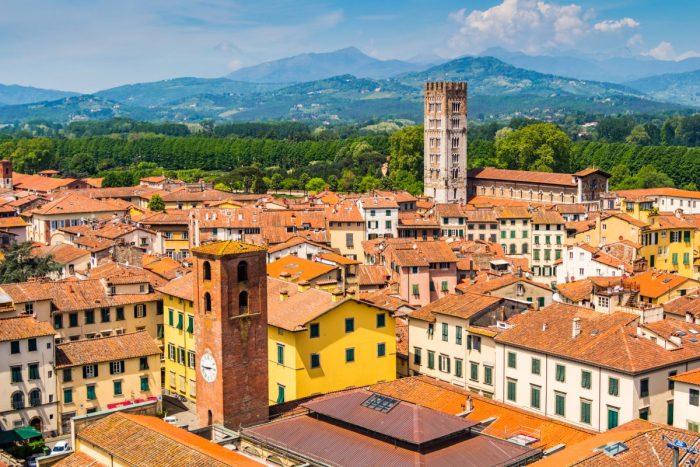 Beautiful Lucca in Tuscany