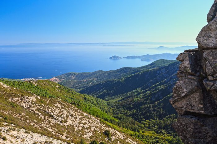 View from Mount Capanne