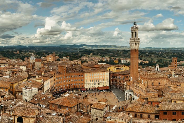 Medieval town of Siena