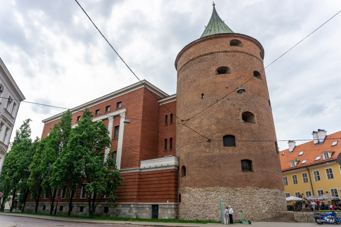 The Powder Tower in Riga's Old Town